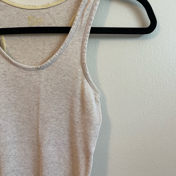 SO | Beige Racerback Tank | Size Small - Picture 3 of 9